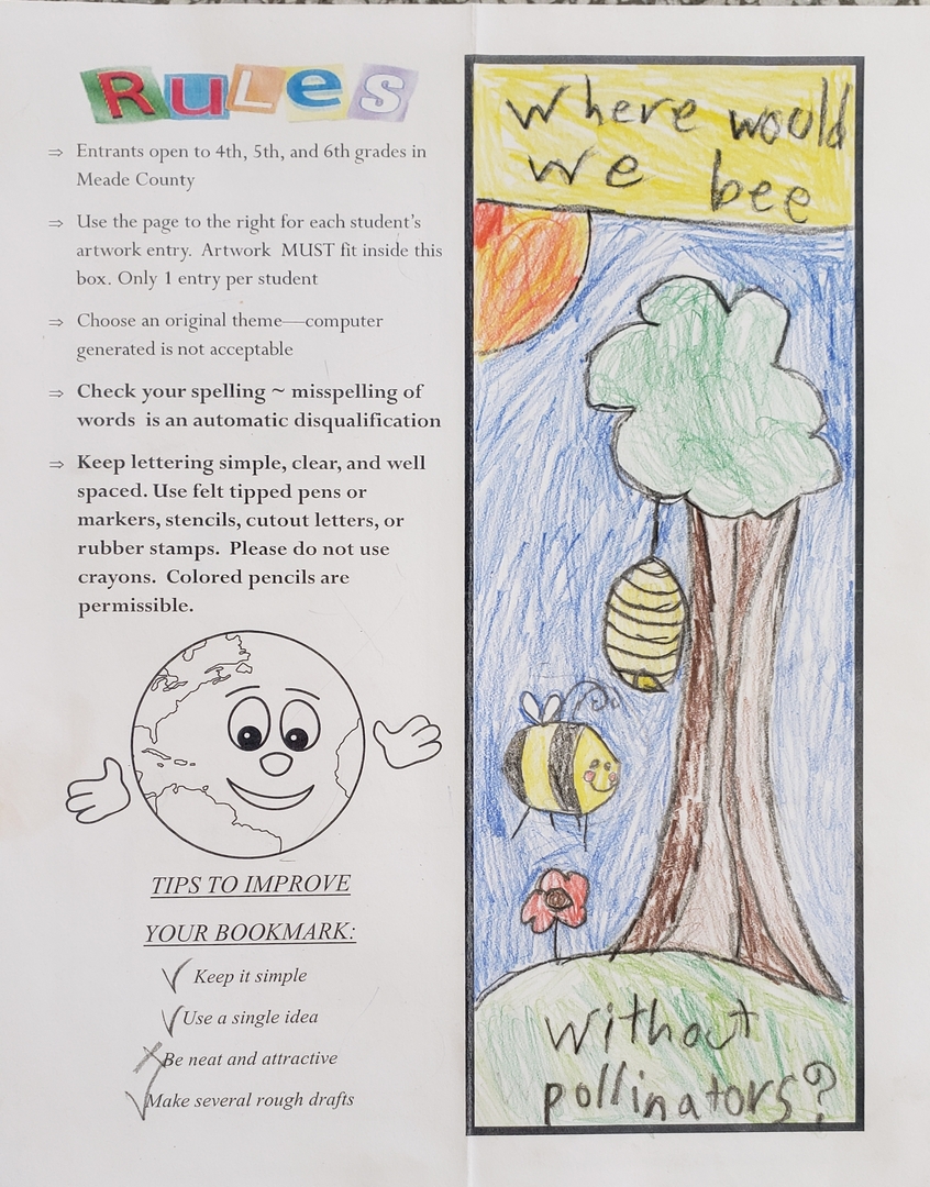 Meade Co Conservation Bookmark Contest 